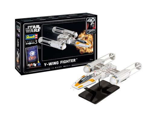 Maquette Star Wars : Y-wing Fighter 1/72 - Revell 05658 5658
