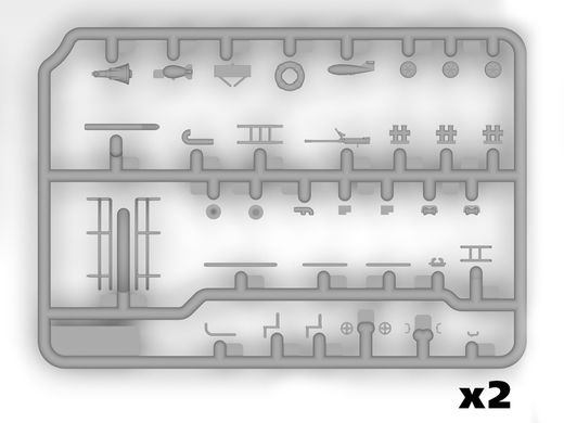 Maquette navire militaire : KFK Kriegsfischkutter 1/144- ICM S012