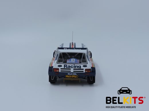 Maquette voiture de course : MG metro 6R4 lombard RAC rallye 1986 1/24 - Belkits 0016