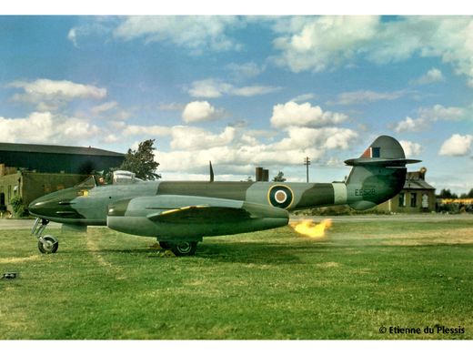 Maquette militaire d'un avion : Gloster Meteor F.3 1re édition 1/32 - Revell 03830