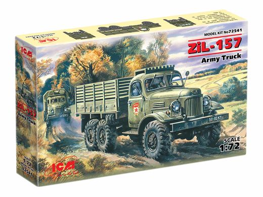 Maquette camion militaire : Zil-157 1/72 - ICM 72541