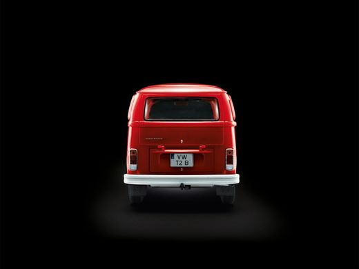 Maquette voiture : Volkswagen T2 - Technik, Easy Click - 1/72 - Revell 00459