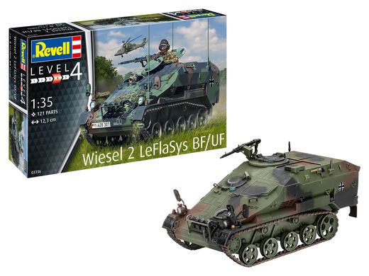 Maquette militaire : Wiesel 2 LeFlaSys BF/UF 1/35 - Revell 03336