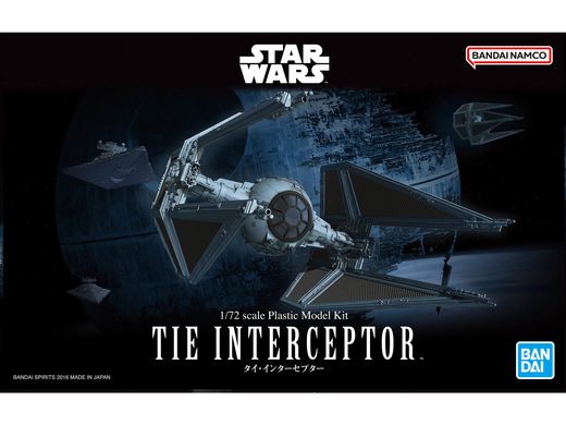 Maquette Star Wars : Bandai TIE Interceptor 1/72 - Revell 01212