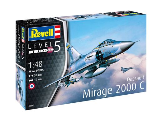 Maquette avion moderne : Dassault Mirage 2000C 1/48 - Revell 03813