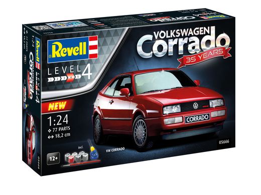 Maquette voiture : 35 ans Volkswagen Corrado 1/24 - Revell 05666