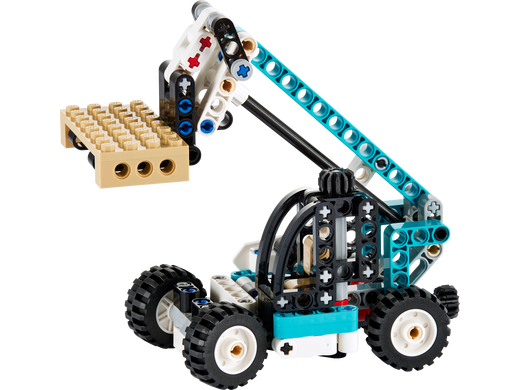 Maquette pour enfant facile à monter : Chariot élévateur - Lego 42133