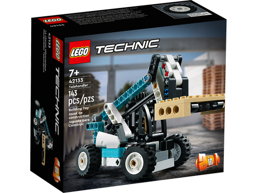Maquette pour enfant facile à monter : Chariot élévateur - Lego 42133