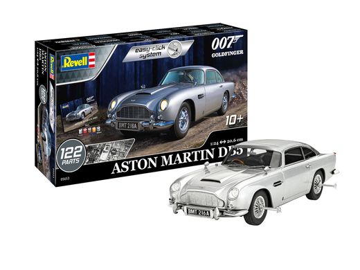 Coffret cadeau de voiture : EasyClick James Bond Aston Martin DB5 1/24 - Revell 05653 5653