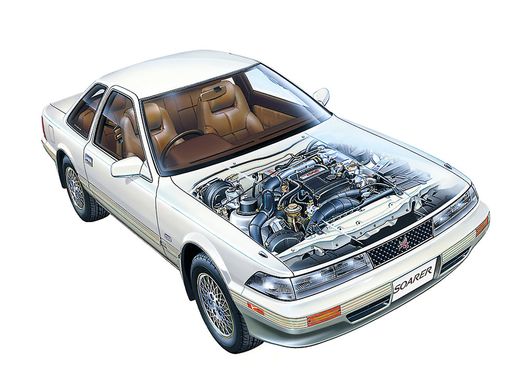 Maquette voiture de collection : Toyota Soarer 3.0 GT limited 1/24 - Tamiya 24064