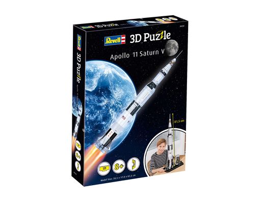 Maquette espace - Puzzle 3D Apollo 11 Saturn V - Revell 250