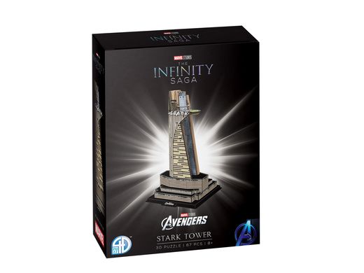 Maquette architecture - Puzzle 3D Marvel : Stark Tower - Revell 315
