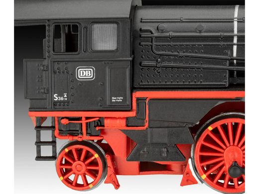 Maquette de train - Locomotive express S3/6 BR18(5) avec tender 2‘2’T 1/87 - Revell 02168