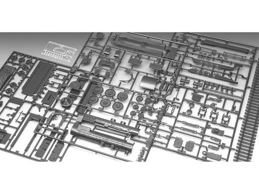Maquette de train - Locomotive express S3/6 BR18(5) avec tender 2‘2’T 1/87 - Revell 02168