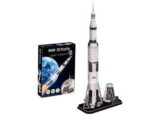 Maquette espace - Puzzle 3D Apollo 11 Saturn V - Revell 250