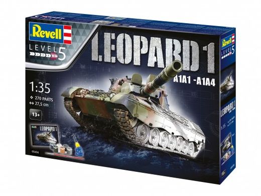 Coffret cadeau d'un tank : Leopard 1 A1A1-A1A4 1/35 - Revell 05656 5656