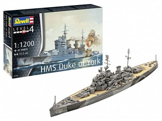 Maquette bateau militaire : HMS Duke of York 1/1200 - Revell 05182