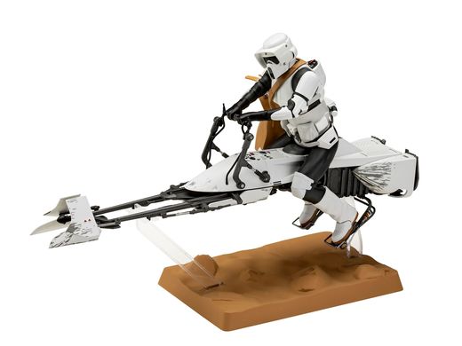 Maquette Star Wars : The Mandalorian Speeder Bike 1/12 - Revell 06786