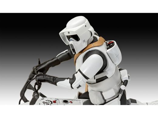 Maquette Star Wars : The Mandalorian Speeder Bike 1/12 - Revell 06786