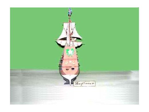 Maquette voilier anglais: Mayflower 1/72 - Trumpeter 1201