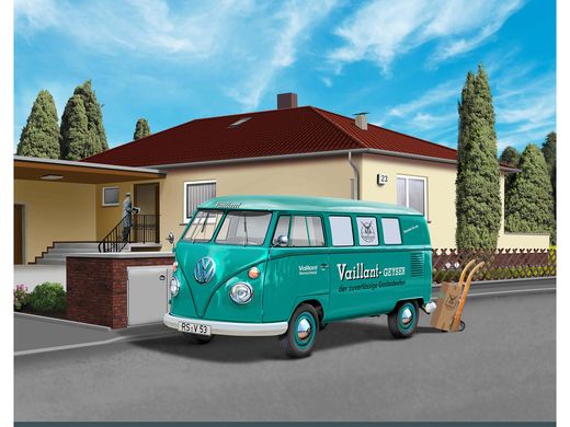 Coffret cadeau maquette : 150 Ans de Vaillant VW T1 BUS 1/24 - Revell 05648