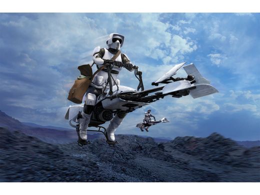 Maquette Star Wars : The Mandalorian Speeder Bike 1/12 - Revell 06786