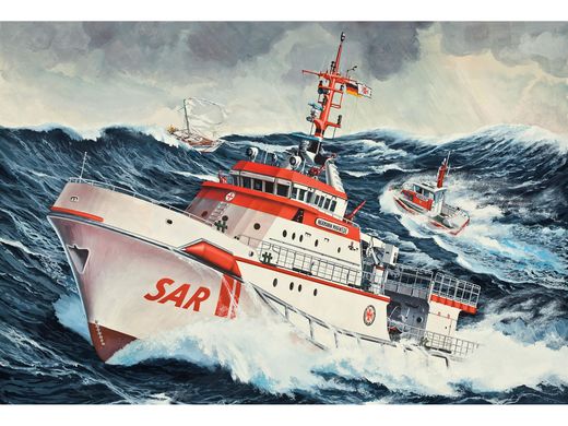 Maquette de navire de sauvetage : Hermann Marwede 1/200 - Revell 05812 5812