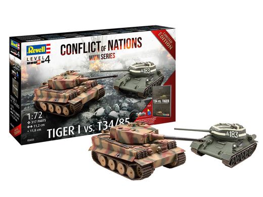 Coffret cadeau maquette militaire : Conflict of Nations Series 1/72 - Revell 05655