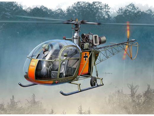 Maquette d'hélicoptère : Alouette II 1/32 - Revell 03804 3804