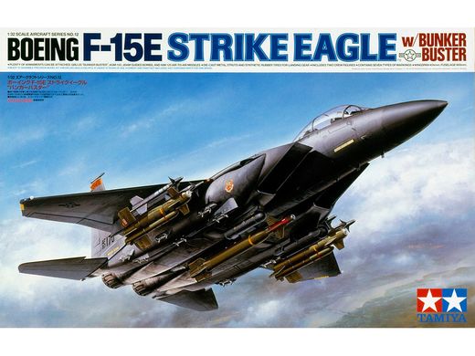 Maquette d'avion : F-15E Strike Eagle 1/32 - Tamiya 60312