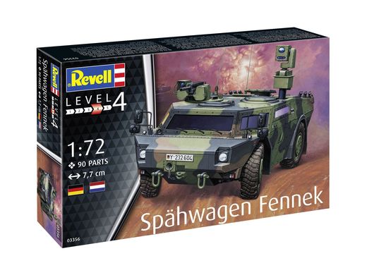 Maquette militaire : Véhicule de reconnaissance Fennek 1/72 - Revell 03356