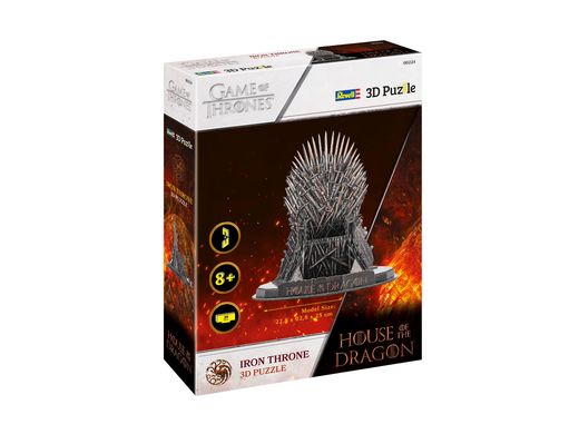 Puzzle 3D House of the Dragon : Trône de fer - Revell 00224