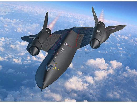Maquette chasseur Lockheed Sr-71 Blackbird - 1:48 - Revell 04967, 4967
