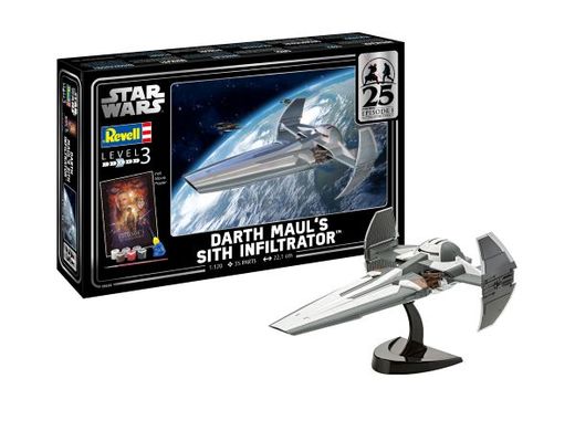 Maquette Star Wars : "EP1" Darth Maul's Sith Infiltrator 1/120 - Revell 05638