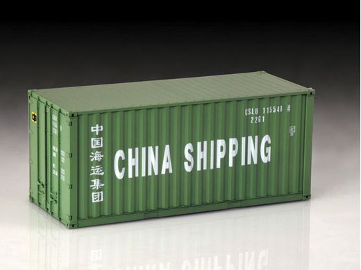 Décor maquette : Container 20' - 1/24 - Italeri 3888