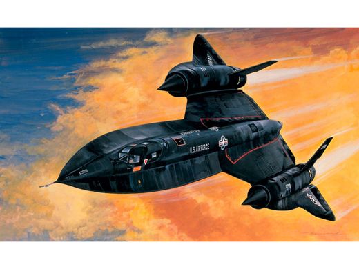 Maquette d'avion militaire : SR-71 BLACK BIRD - 1:72 - Italeri 145