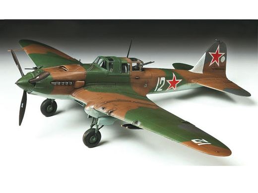 Maquette avion militaire : Il-2 Stourmovik - 1/72 - Tamiya 60781