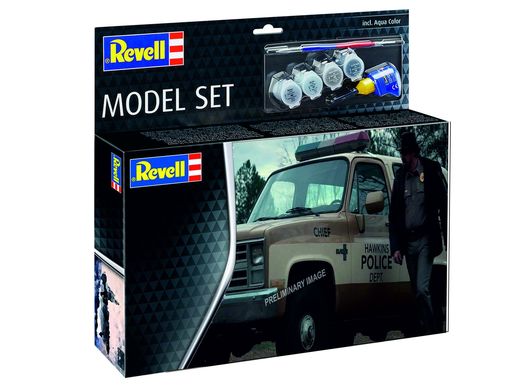 Maquette automobile : Model sel 1985 Chevrolet K5 Blazer Stranger Things 1/25 - Revell 67724