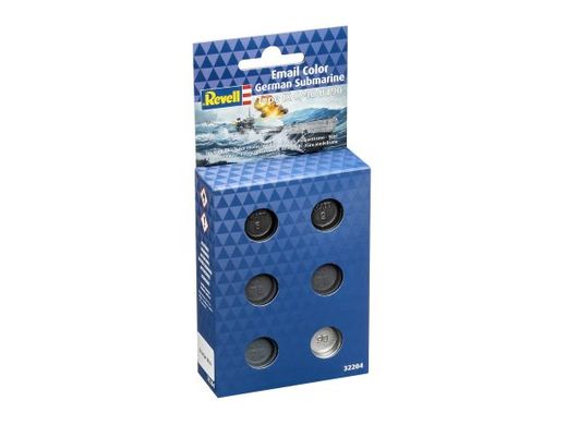 Peintures pour maquette : Set de couleurs Sous-marin allemand Type IX C/40 (U190) - Revell 32204