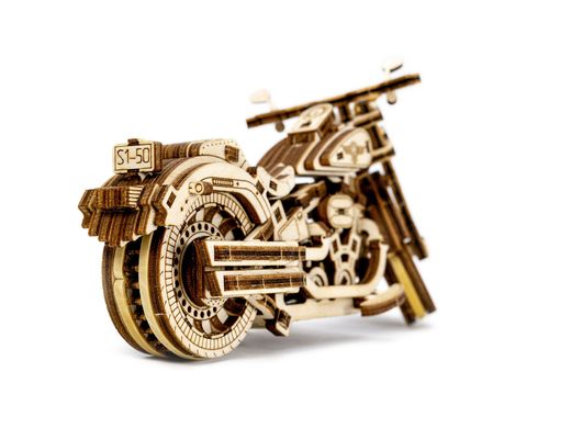 Maquette en bois à construire : Moto Cruiser V-Twin - Revell 00614