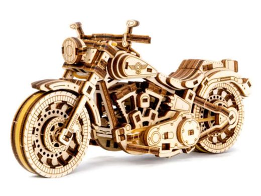Maquette en bois à construire : Moto Cruiser V-Twin - Revell 00614