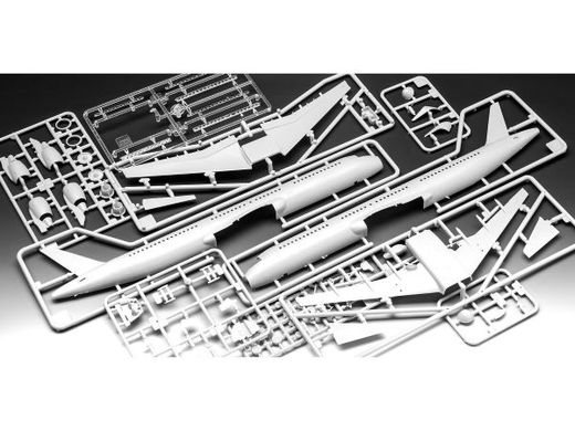 Maquette avion civil : Model set Airbus A321-200 "Condor" 1/144 - Revell 63788
