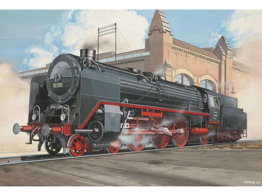 Maquette train - Model set Locomotive BR 02 & Tender 2'2'T30 - 1:87 - Revell 62171