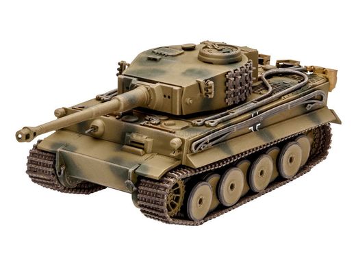 Maquette char d'assaut : Model set PzKpfw VI Ausf. H TIGER - 1/72 - Revell 63262