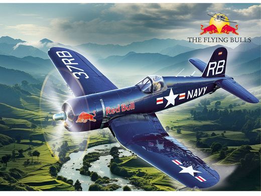 Coffret cadeau maquette : Flying Bulls F4U-4 Corsair 1/48 - Revell 05641