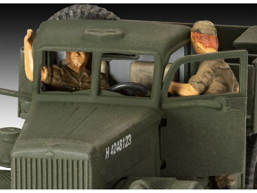 Coffret cadeau maquette militaire : Model Set M19 Tank Transporter 1/76 - Revell 63364