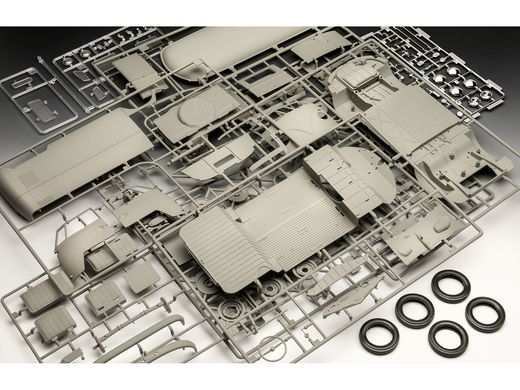 Maquette voiture : VW T1 Panel Van (spécial 75 ans) 1/16 - Revell 07742 7742