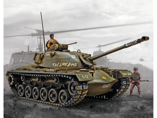 Maquette automobile : Tank M-48 A-2 Patton 1/35 - Revell 17853