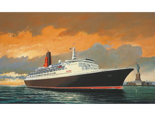 Maquette de navire de sauvetage : Queen Elizabeth II 1/1200 - Revell 05806 5806