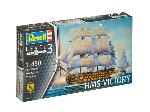 Maquette de voilier : HMS Victory - 1:450 - Revell 05819 - 5819